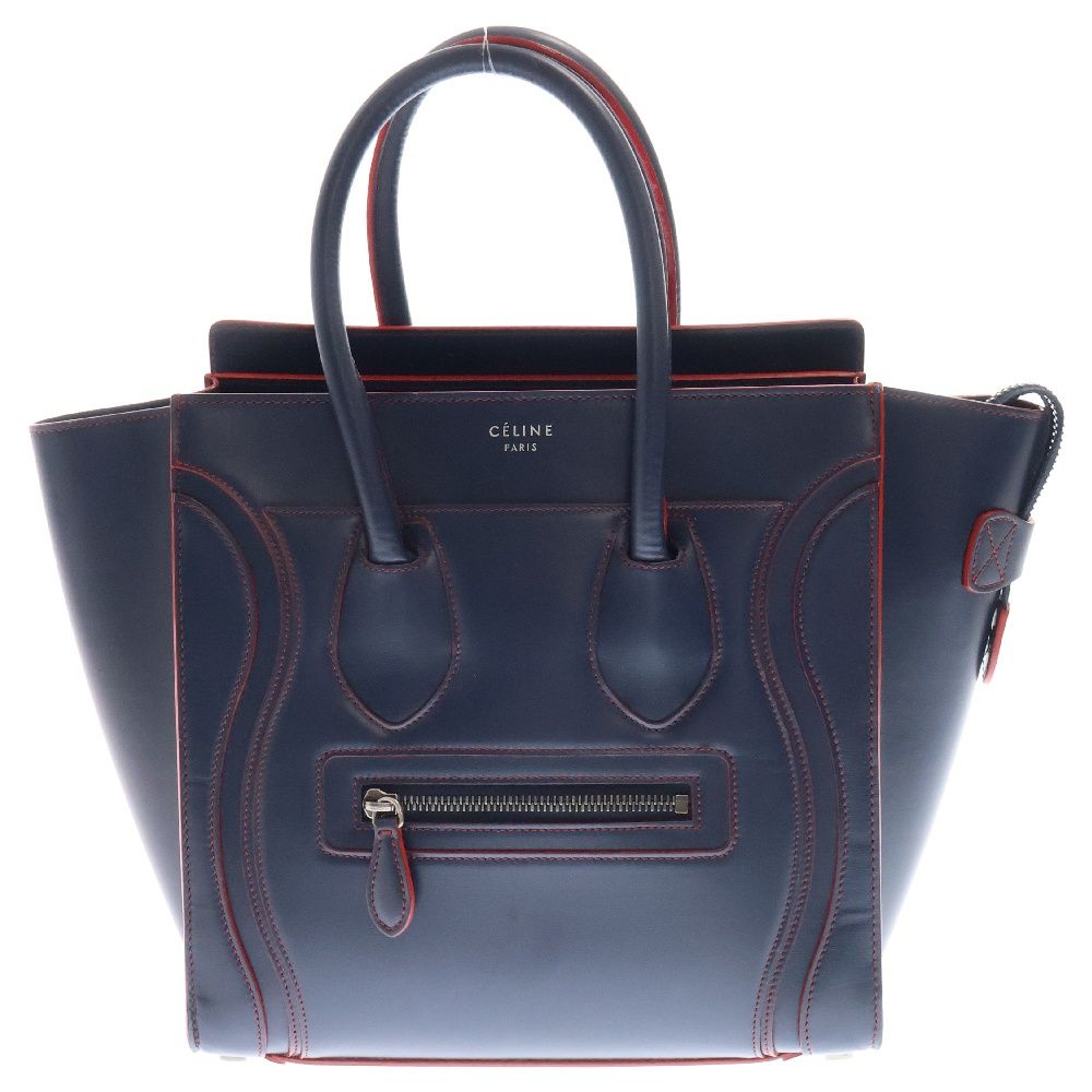 セリーヌ CELINE ハンドバッグ/マイクロショッパー/カーフ/レッド/赤/1  