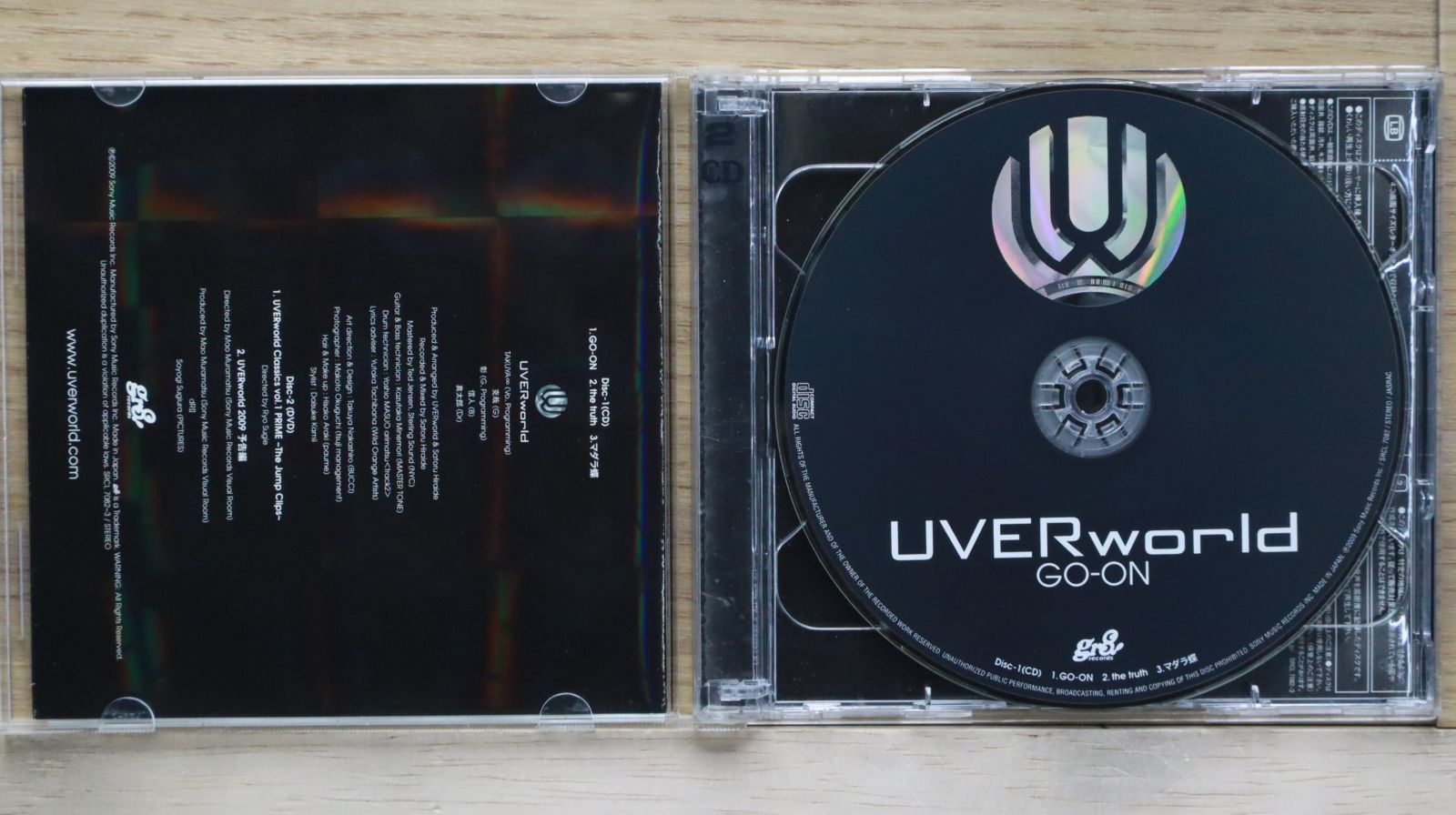 国内盤CD☆ウーバーワールド/UVERworld□ GO-ON(初回生産限定盤