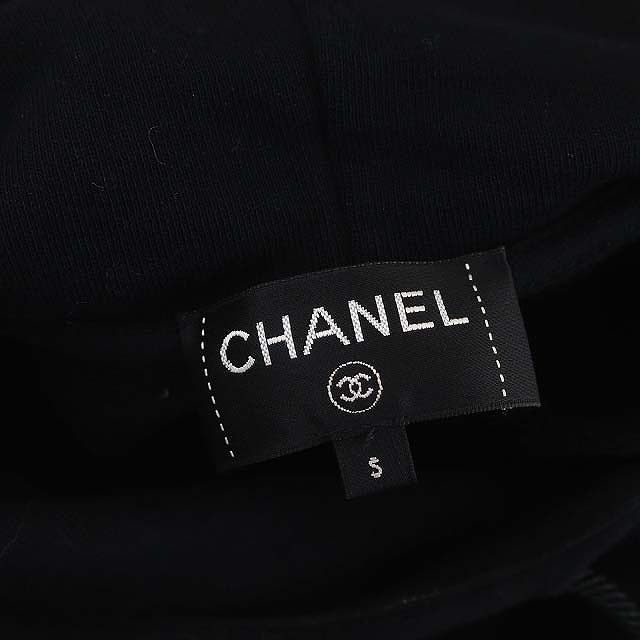 シャネル CHANEL グラフィティ ロゴ ノースリーブ パーカー プル 