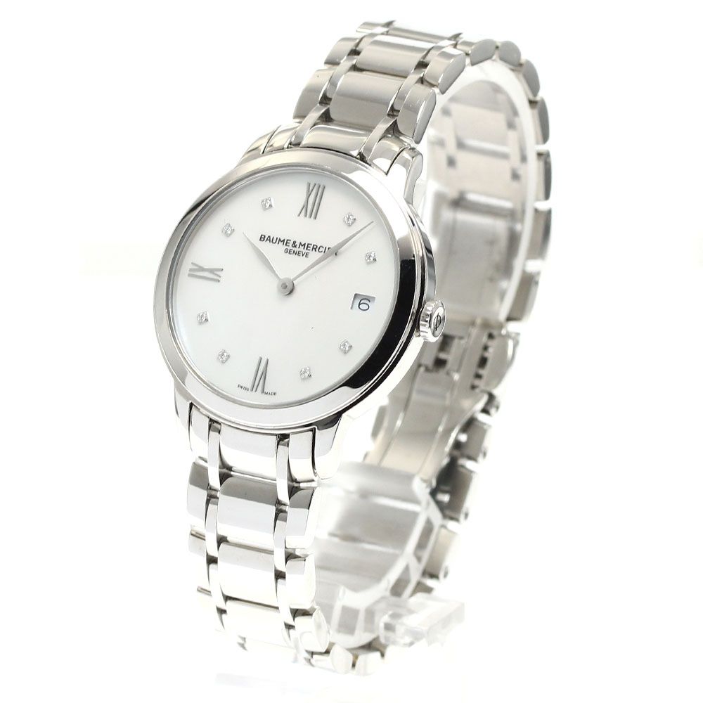 ボーム＆メルシェ Baume & Mercier MOA10326 クラシマ 8Pダイヤ  