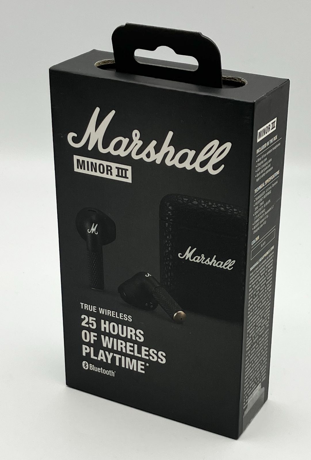 Marshall 完全ワイヤレスイヤホン Minor Ⅲ ブラック 完品 - electrabd.com