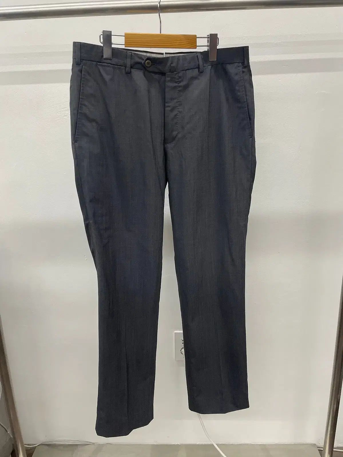 34 インチ エルメネジルド ZEGNA ゼニア コンポート ウール ストレッチ パンツ