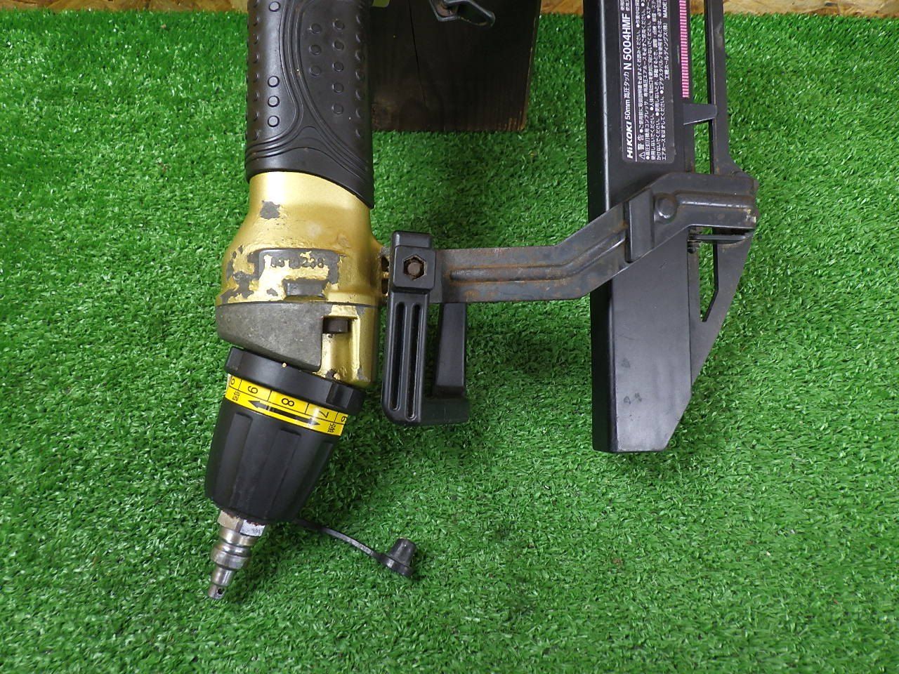 ☆日立 50mm 高圧 タッカ N5004HMF エアー ツール 工具 HITACHI ☆日立 50mm 高圧 タッカ N5004HMF エアー ツール 工具 HITACHI
