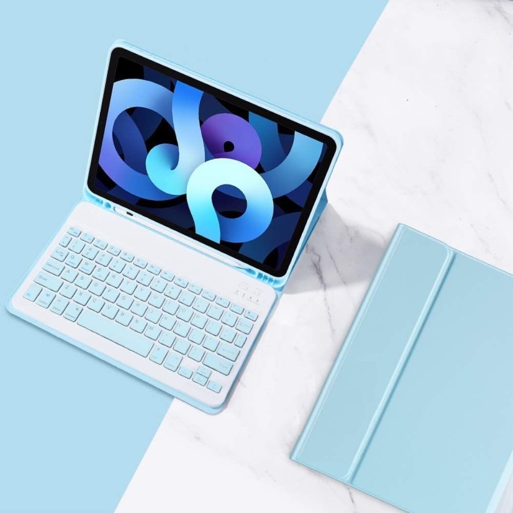 正規品，お買い得 【在庫処分】iPad Mini 第6世代 キーボード ケース キャンディー色 ペンホルダー付き 2021 iPad Mini6 8.3インチ 保護カバー 分離式 女性 人気 アイパッドミニ6 キーボード付き 薄型 カラフル 可愛い その他