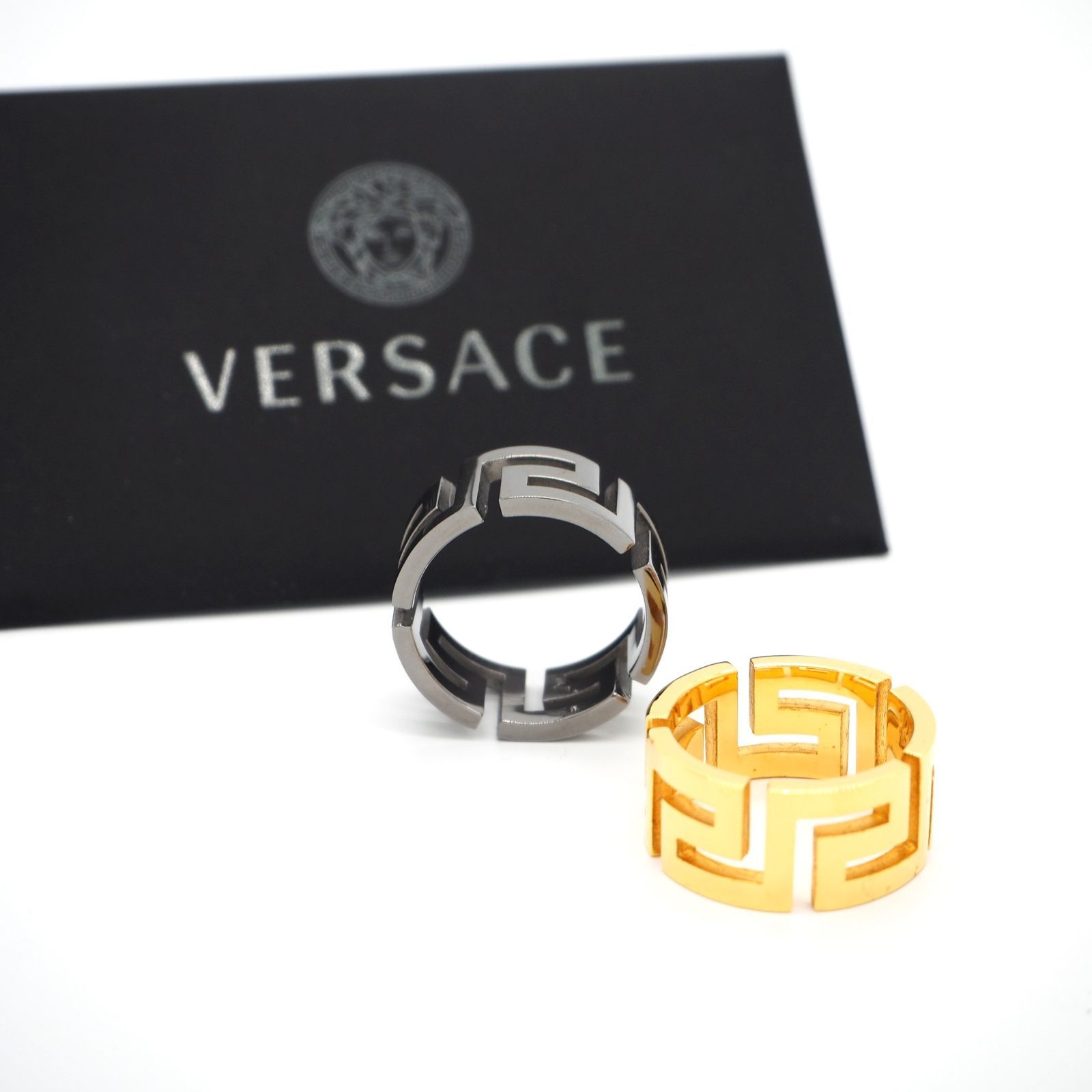 VERSACE メドューサグリークリング ゴールド シルバー 指輪 リング