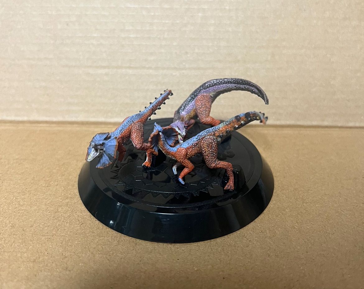 モンスターハンター フィギュア ドスジャギィ ジャギィ　ジャギィノス モンスターハンター フィギュア ドスジャギィ ジャギィ