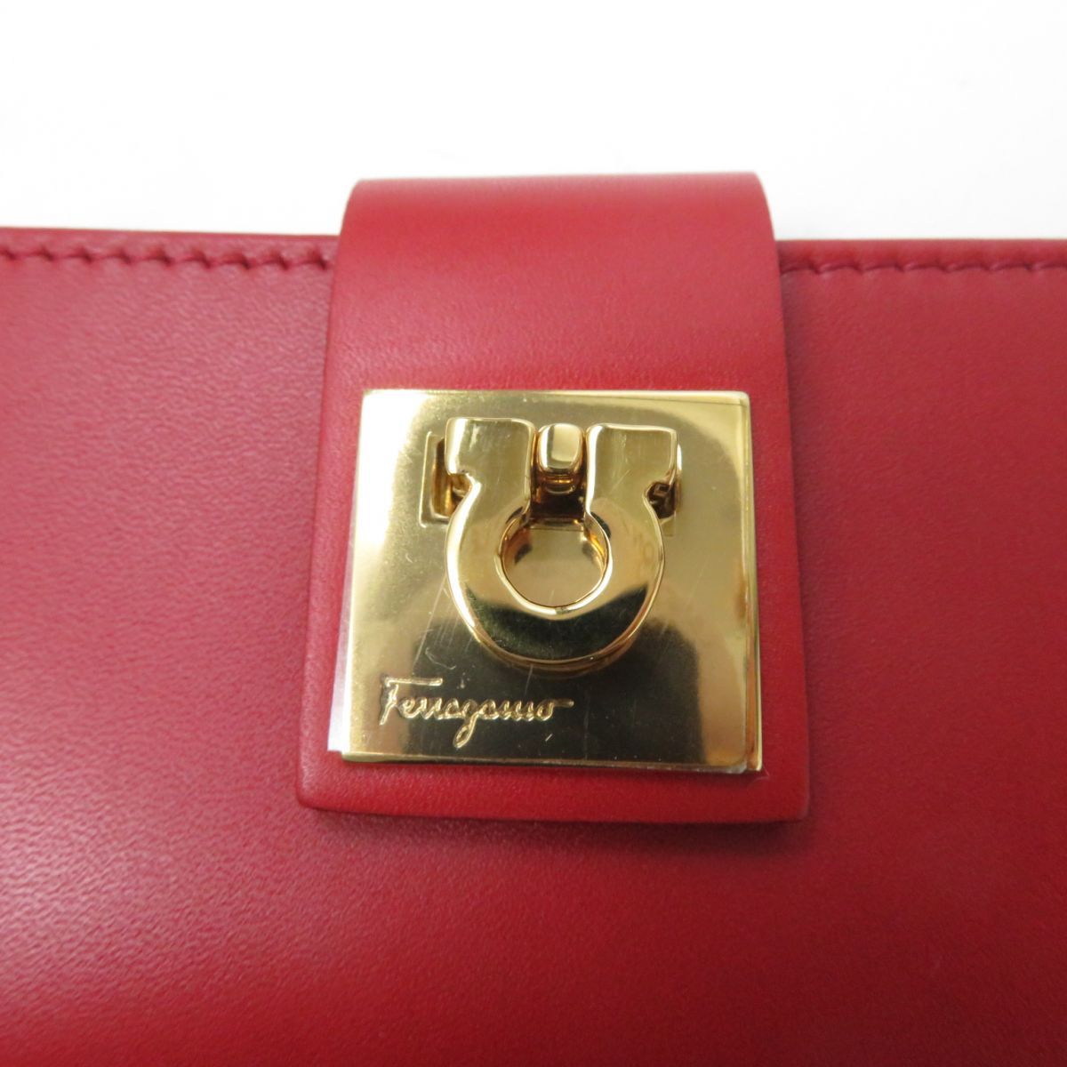 未使用品☆Salvatore Ferragamo サルヴァトーレフェラガモ ガンチーニ