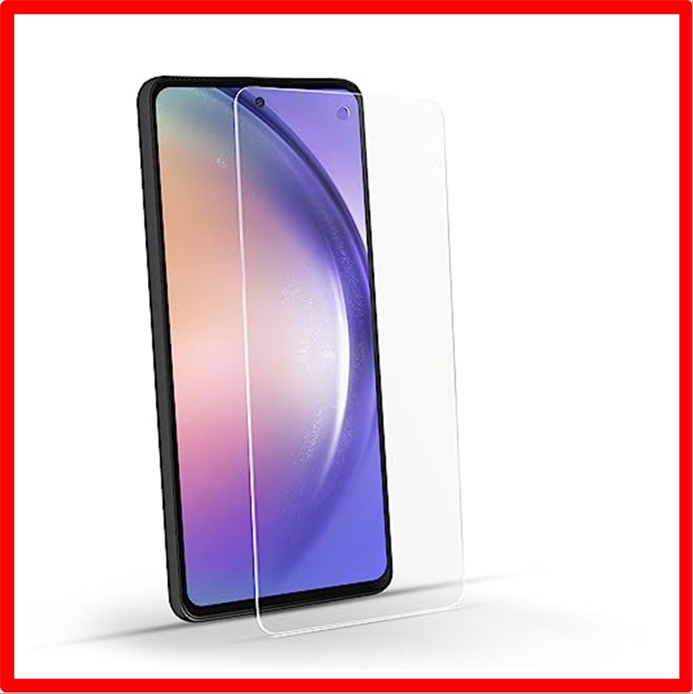 【匿名配送】 HD-1枚セット_Galaxy A54 prance GalaxyA54 5G ガラスフィルム【指紋認証】A54 フィルム 全面吸着SC-53D/