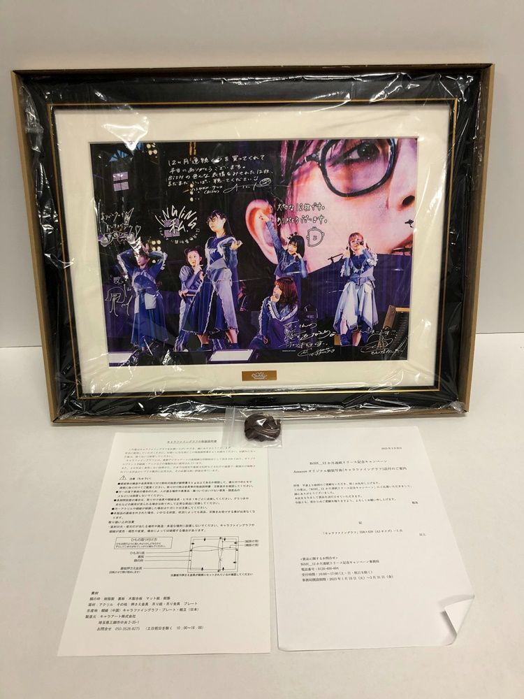 【美品・非売品】BiSH Amazon購入者限定　オリジナルキャラファイングラフ 08. BiSH キャラファイングラフ 12ヶ月連続購入特典 Amazon限定 - メルカリ