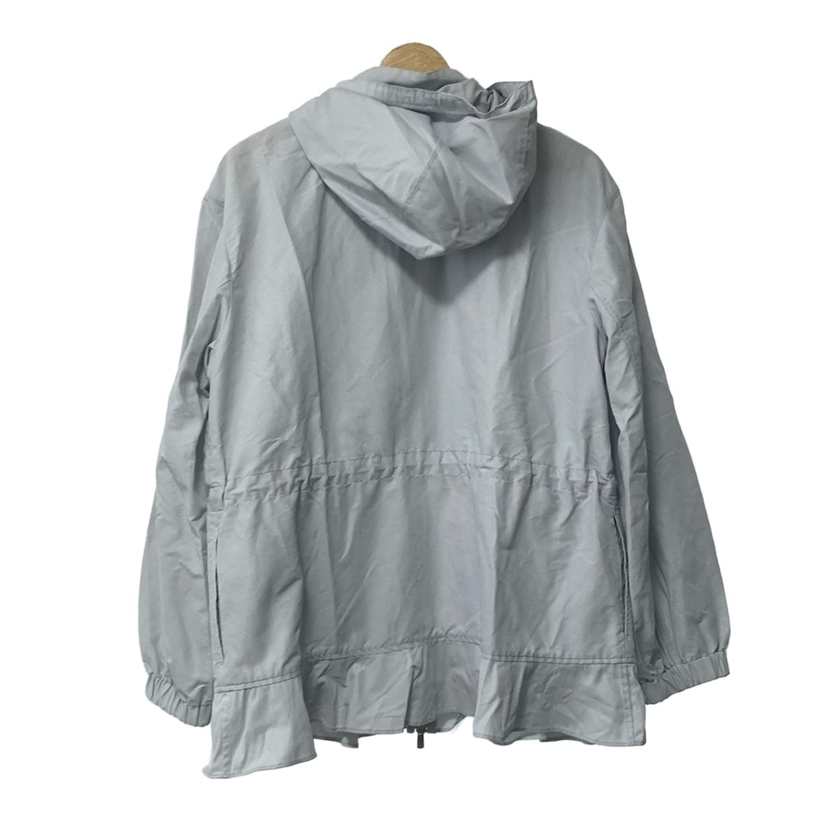 美品 theory luxe 定価4万 ウォッシャブルブルゾン ライトシルバー theory luxe(セオリーリュクス) ブルゾン サイズ38 M レディース