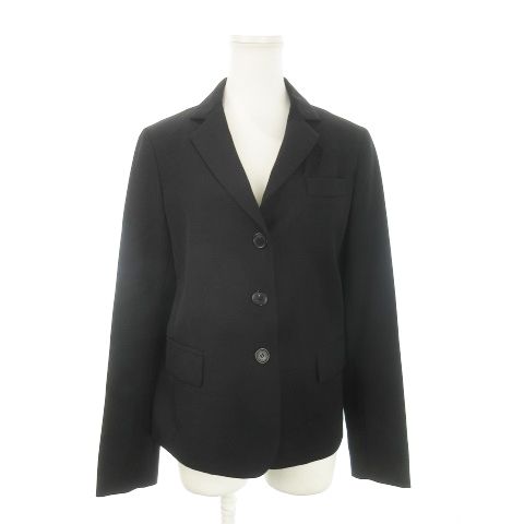 マークジェイコブス MARC JACOBS シングルスーツ セットアップ 2点セット テーラードジャケット 総裏地 スラックス 6 4 M S 黒 ブラック |MN9 GY44