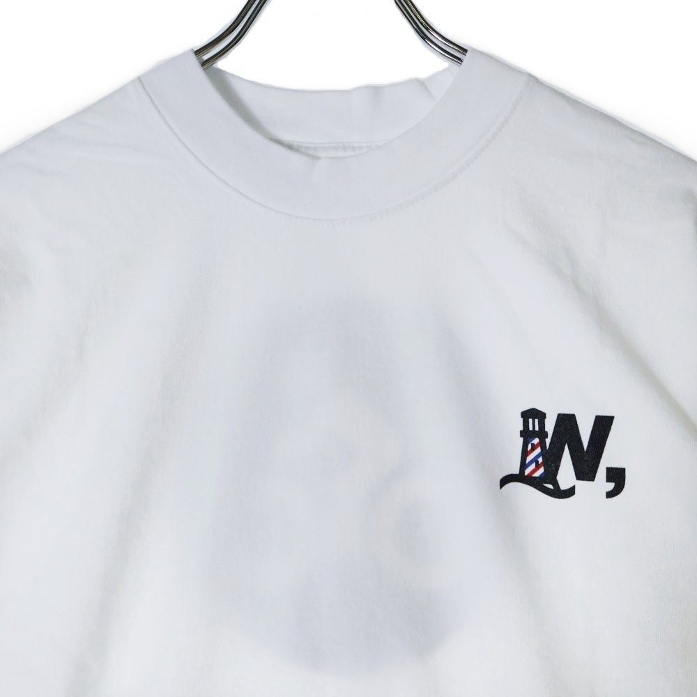 barbersakota → Wake sapporo •bicycle tee barber sakota × WAKE SAPPORO BICYCLE TEE Size: XL White Men