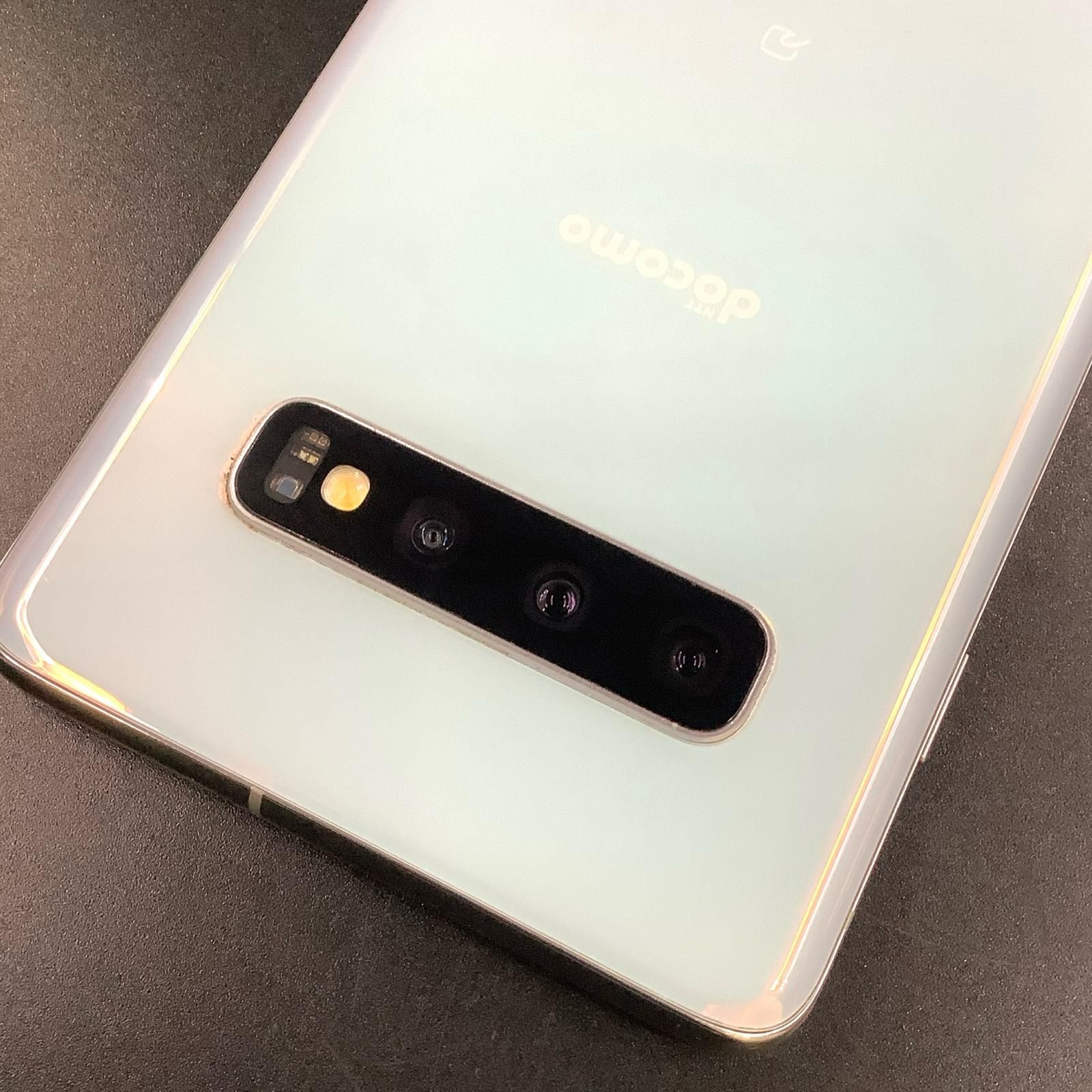 SAMSUNG Galaxy S10 128GB プリズム ホワイト docomo SC-03L 白