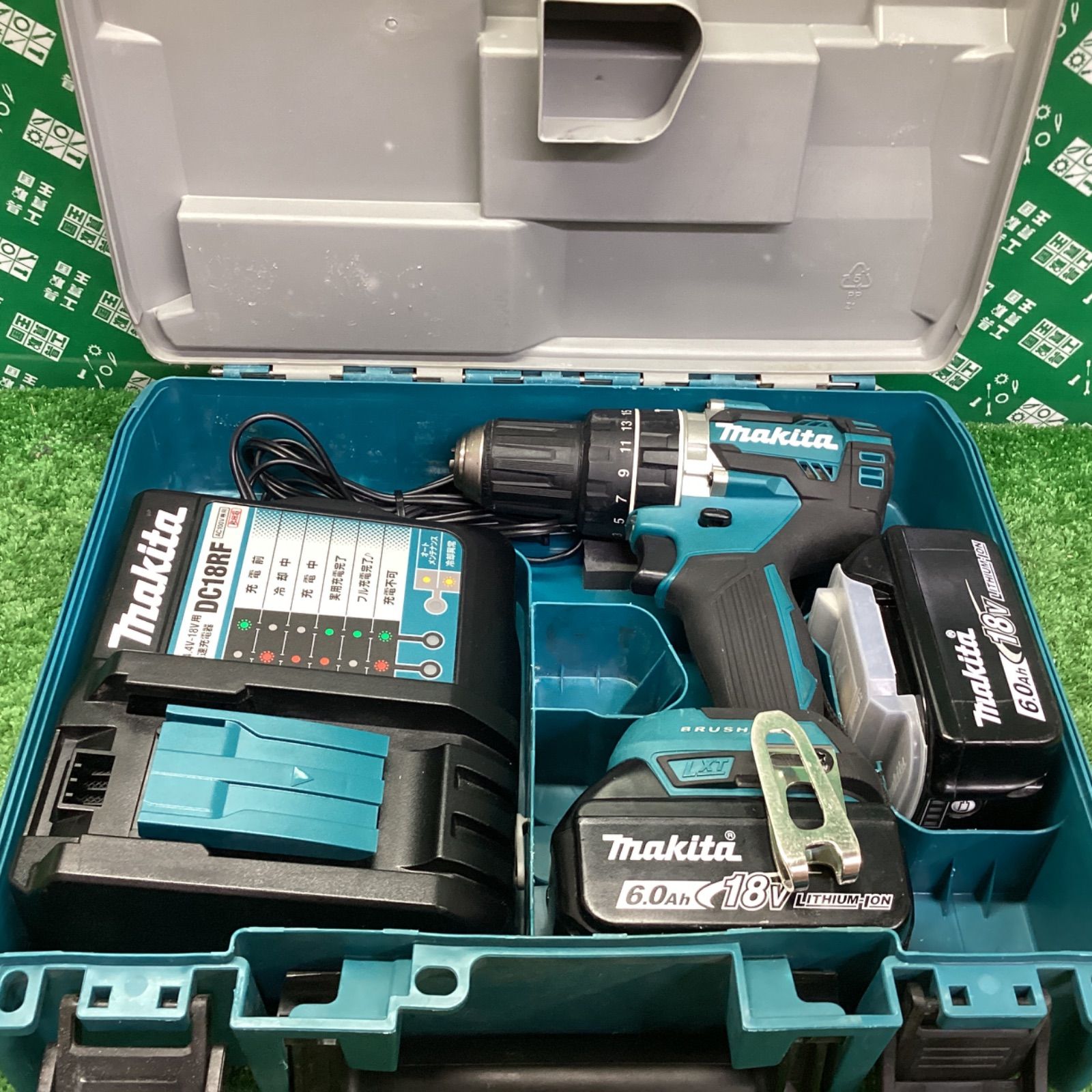 makita(マキタ) 18v充電式震動ドライバドリル 青(フルセット 