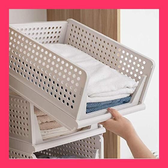 【スタッフおすすめ！】yazi 衣装収納ケース 引き出し 押し入れ収納ケース 折り畳み 収納ボックス 大容量3段 クローゼット 収納台 積み重ね可能 タンスプラスチックケース tシャツ/洋服/カバ