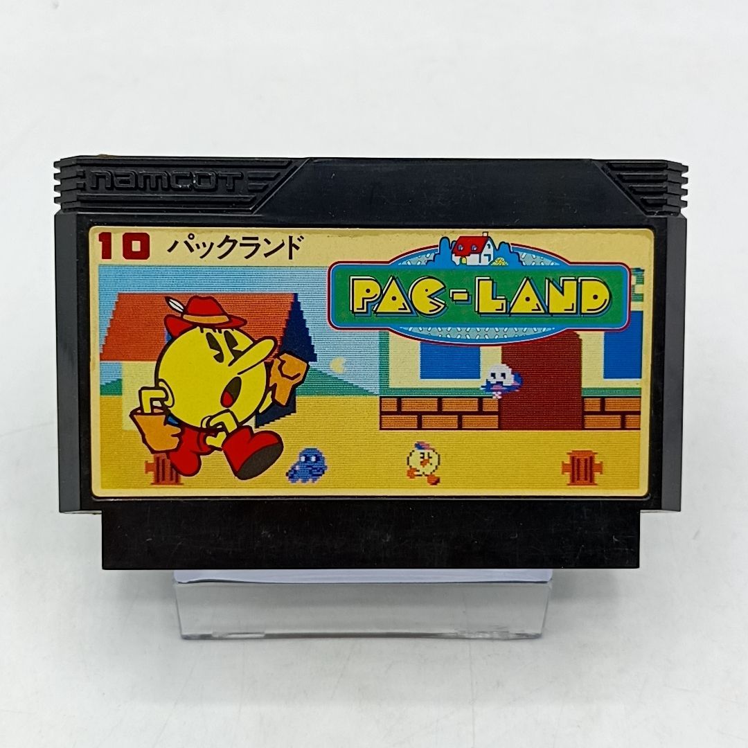 FCソフト 「パックランド」 外箱・説明書付属 動作品 Pac-Land ナムコ