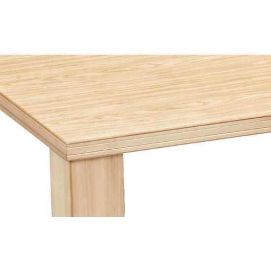 座卓 ローテーブル 軽量シンプル 折りたたみ座卓テーブル 180巾長方形 恵 めぐみ ナチュラル色 ごく薄い茶色 国産品