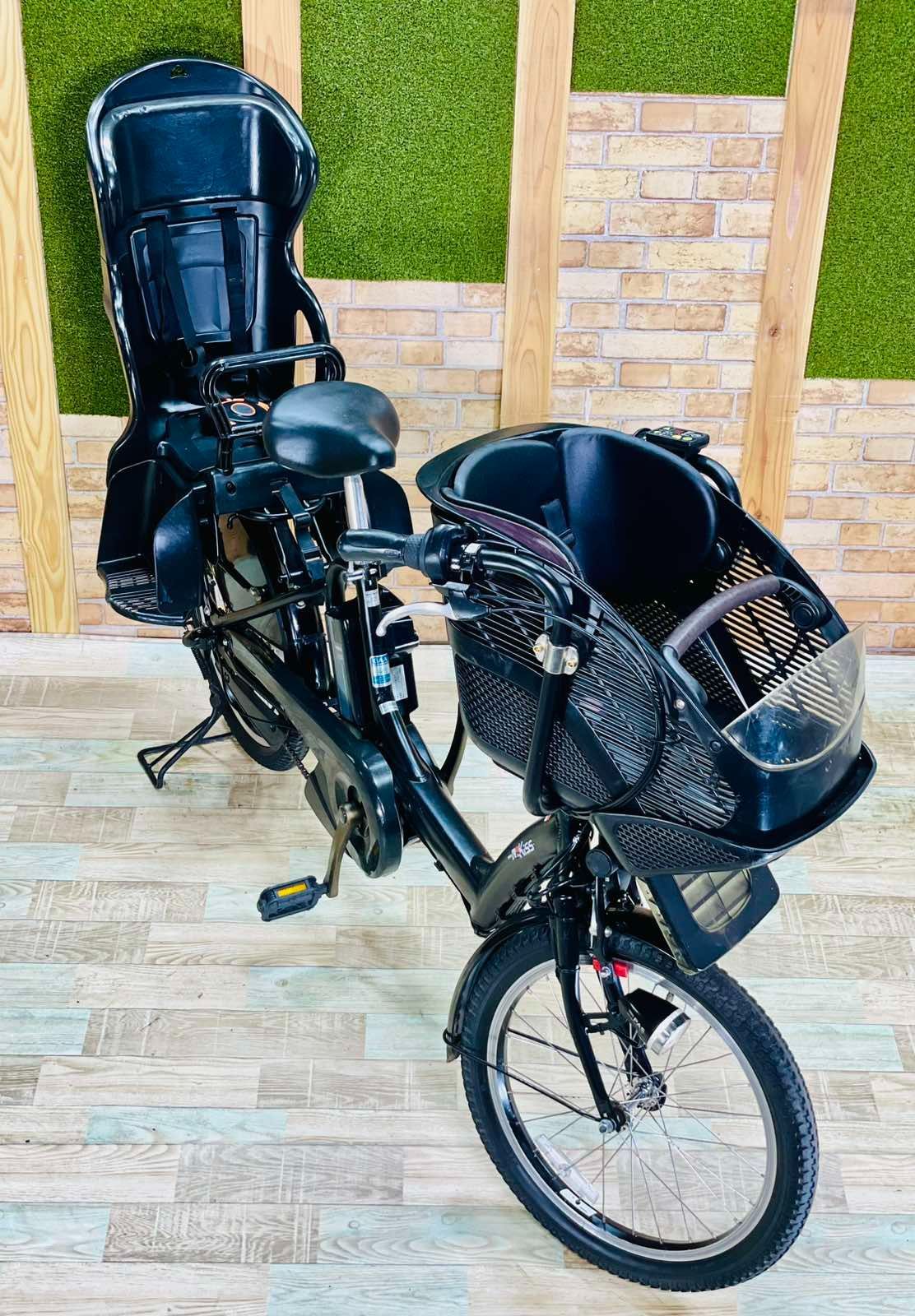 超破格！ヤマハパスキス ⭐️人気モデル！子供乗せ電動アシスト自転車Y2213 ヤマハ PAS Kiss mini un SP 2023 | 電動自転車の事ならイー