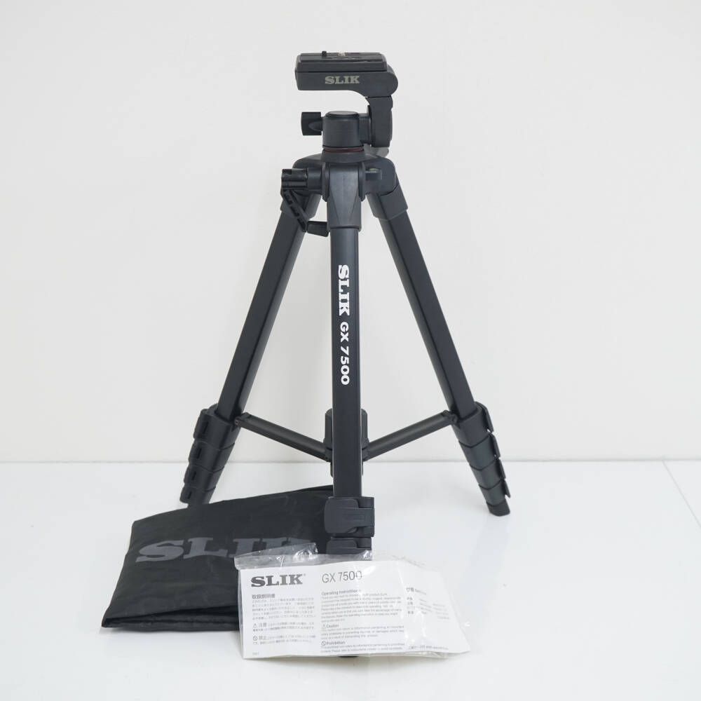 SLIK 5段三脚 ケース付 GX7500(代引不可) SLIK 5段三脚 GX7500〔代引不可〕