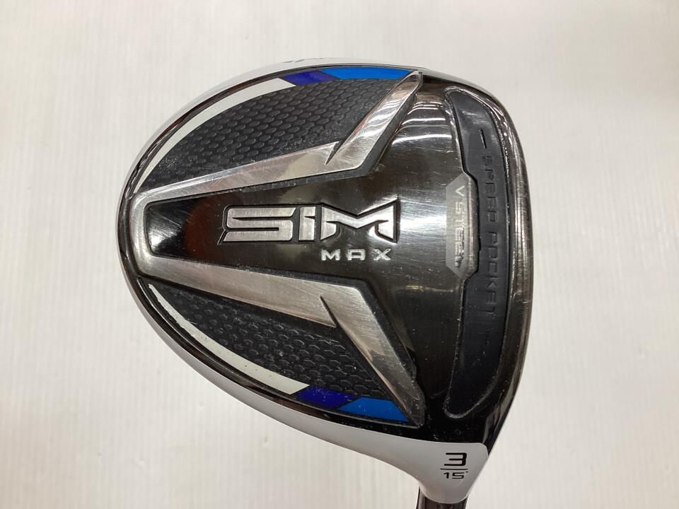 【即納】SIM MAX | 15 | S | ツアーAD XC-6 | 中古 | フェアウェイウッド | テーラーメイド
