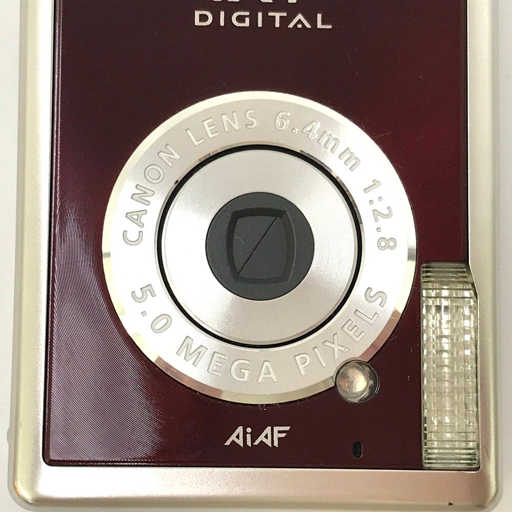 キヤノン Canon IXY PC1108 コンパクトデジタルカメラ レッド系
