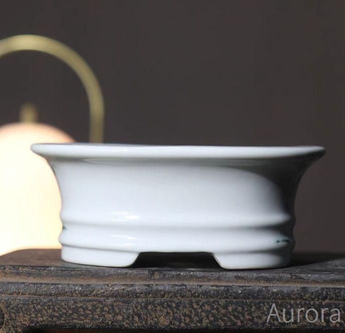 【セール】福袋/福箱ファッション通販 美品・新品未使用】楕円形 盆栽鉢 植木鉢 小品盆栽鉢 大品盆栽鉢 工芸品
