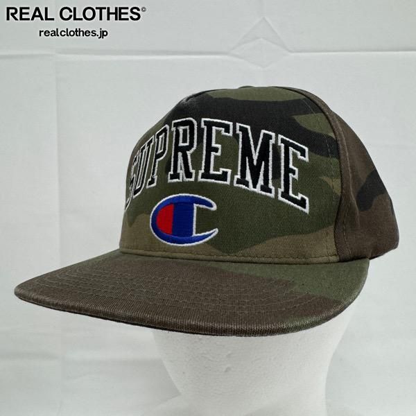 Supreme Champion 5-panel Cap 白 シュプリーム Supreme×Champion '5 Panel Cap'キャップ チャンピオン