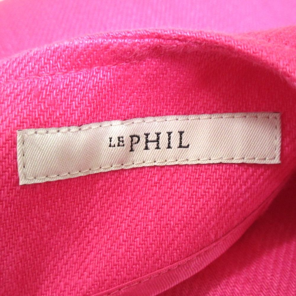 美品 22SS LE PHIL ルフィル ピュアリネン100% ベルトリボン 美品 22SS LE PHIL ルフィル ピュアリネン100% ベルトリボン