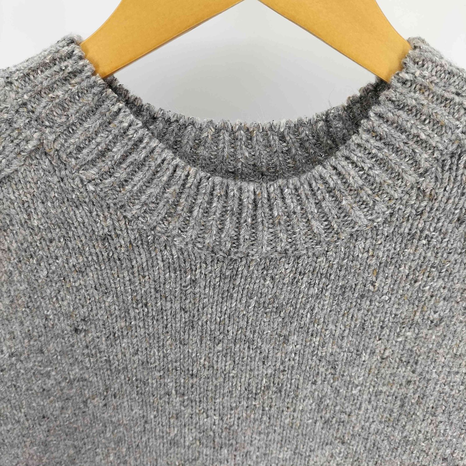 ユーズドフルギ USED古着 MONICA CORDERA KNIT CAPE メランジ ユーズドフルギ USED古着 MONICA CORDERA KNIT CAPE メランジ