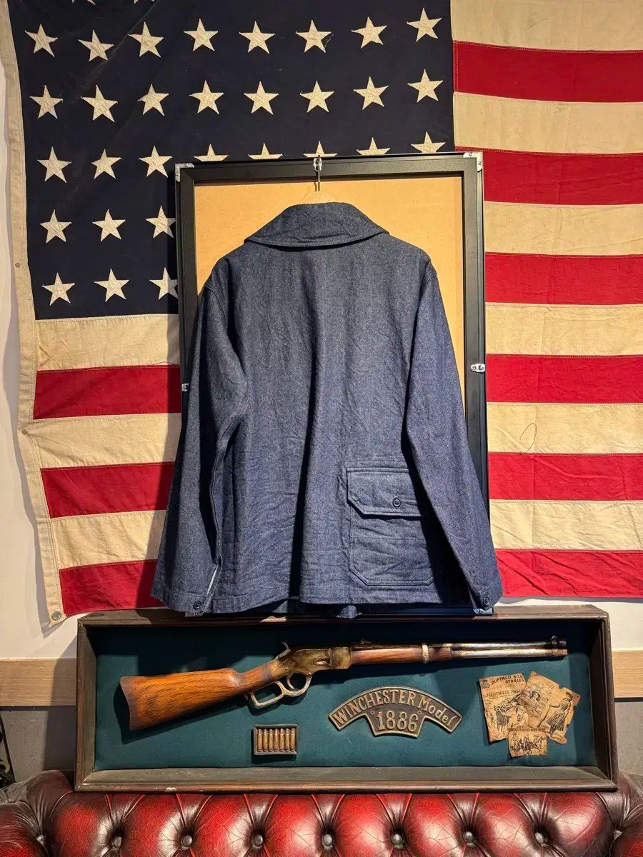 ENGINEERED GARMENTS デニム ショール ジャケット ENGINEERED GARMENTS