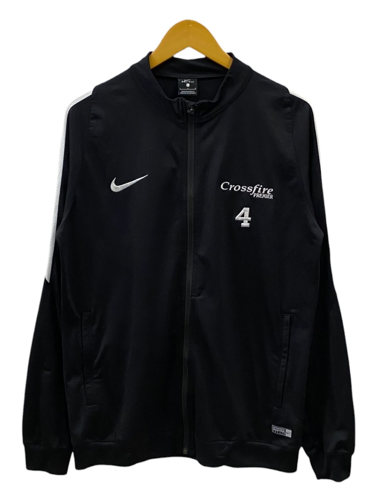 NIKE (ナイキ) トラックジャケット ジャージ L ブラック メンズ/078