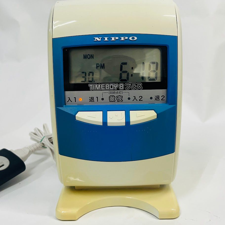 NIPPO タイムボーイ8プラス タイムレコーダー TIMEBOY8 タイムボーイ8
