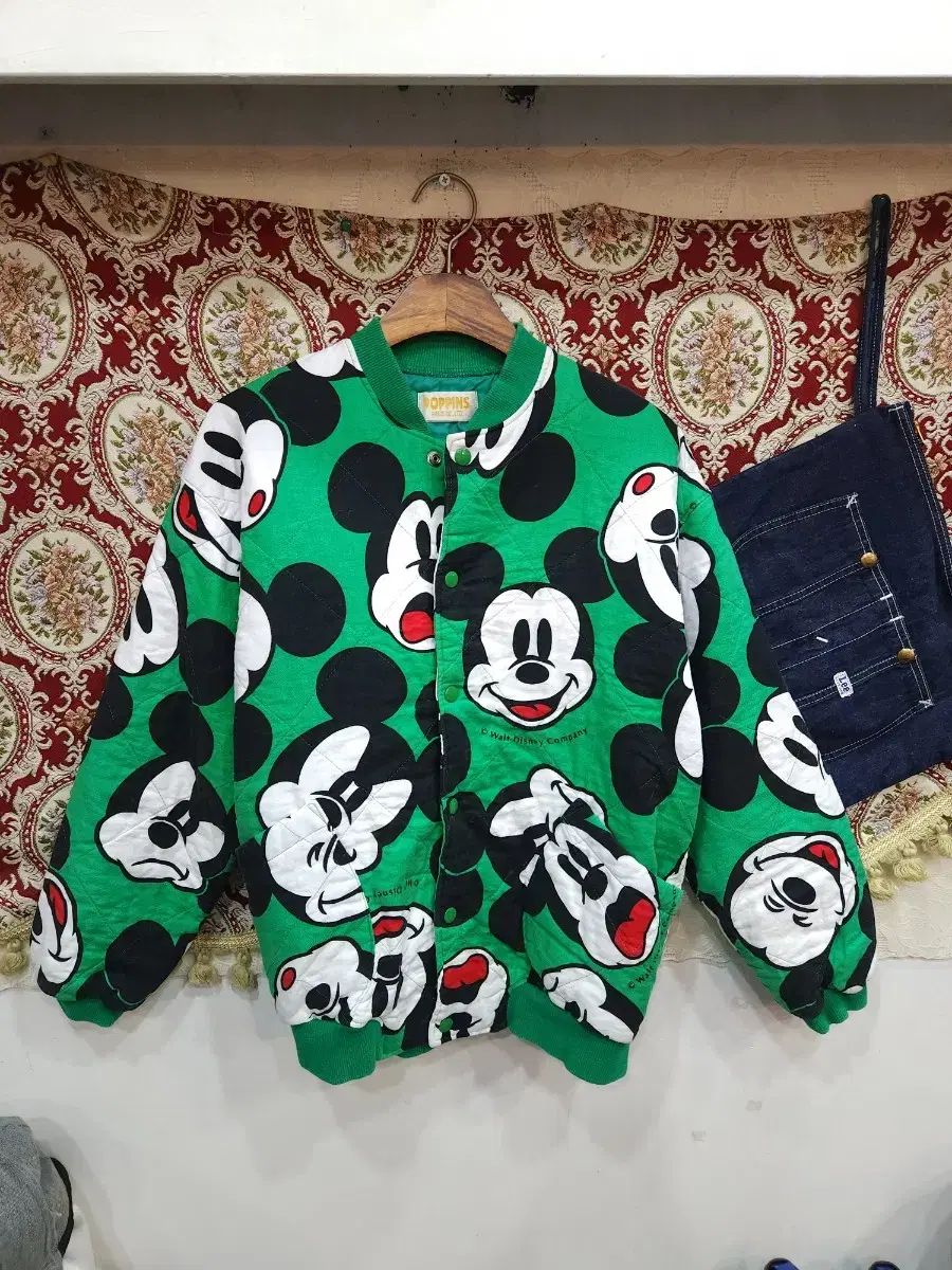 BREEZE ミッキー ミリタリー風ジャケット ブルゾン プルート BREEZE