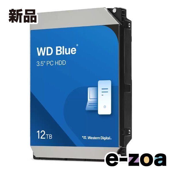 Western Digital ウエスタンデジタル 3.5インチ HDD 12TB WD Blue WD120EAGZ 2661131