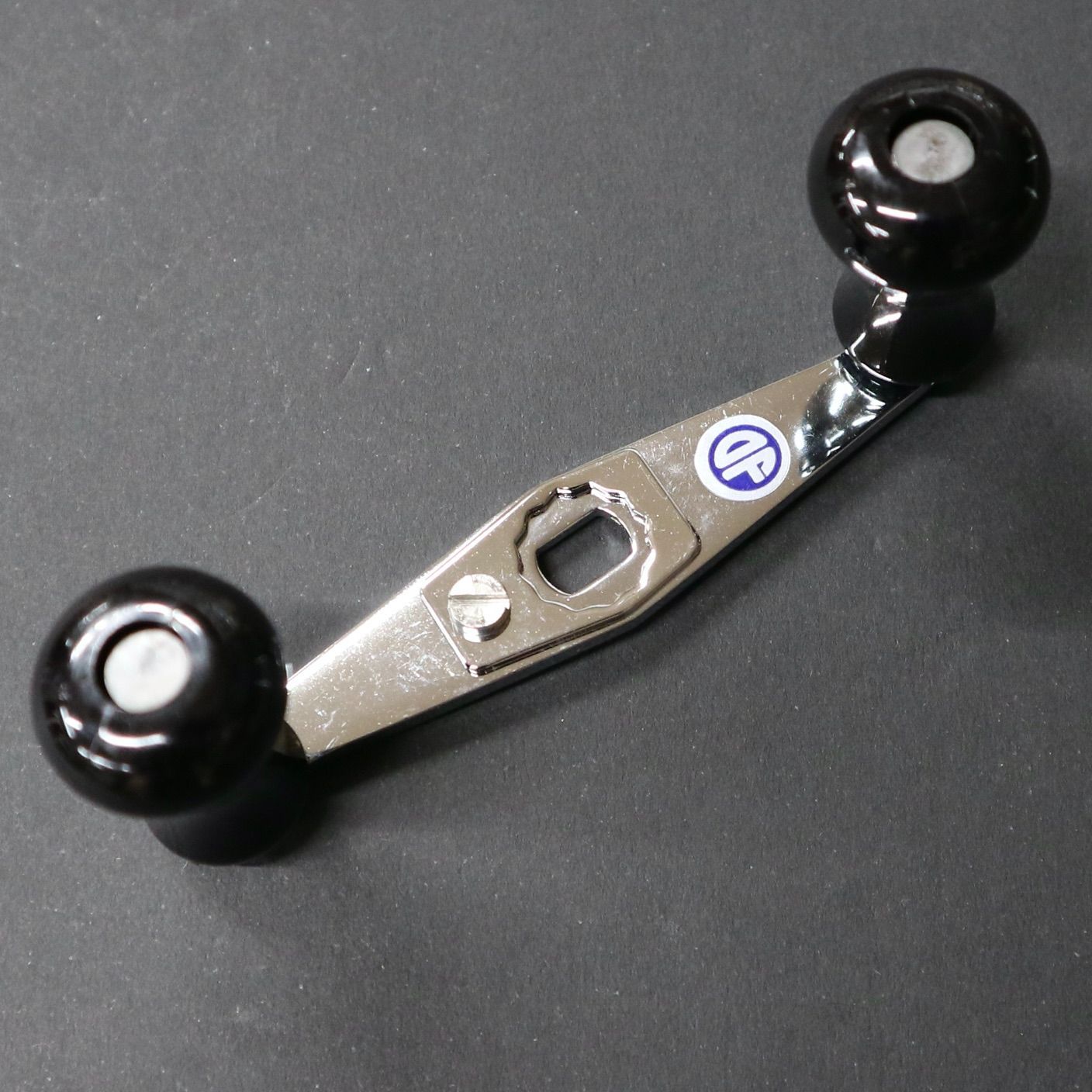 アウトフィッターズ パワークランクハンドル ブラック　70ｍｍ アウトフィッターズ パワークランク ブラック(リール用パワーハンドル