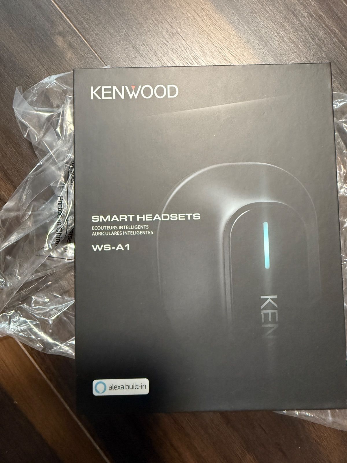 ★新品未開封★JVCケンウッド KENWOOD WS-A1 スマートヘッドセット 完全ワイヤレスイヤホン 音声アシスタント搭載 Alexa搭載 ノイズキャンセリング機能 WS-A1