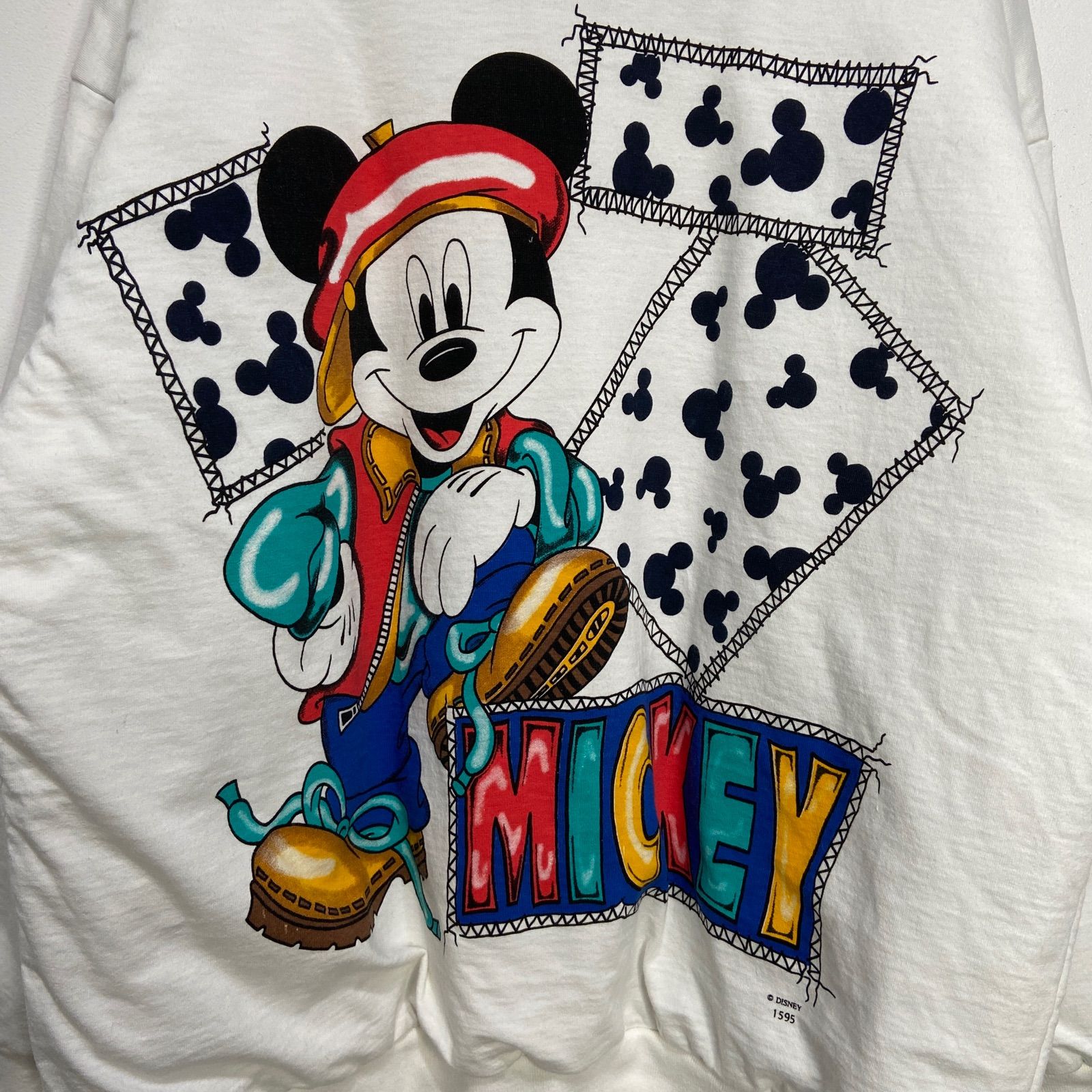 ☆Disney☆90s☆USA製☆ミッキーマウス☆ディズニー☆プリント 