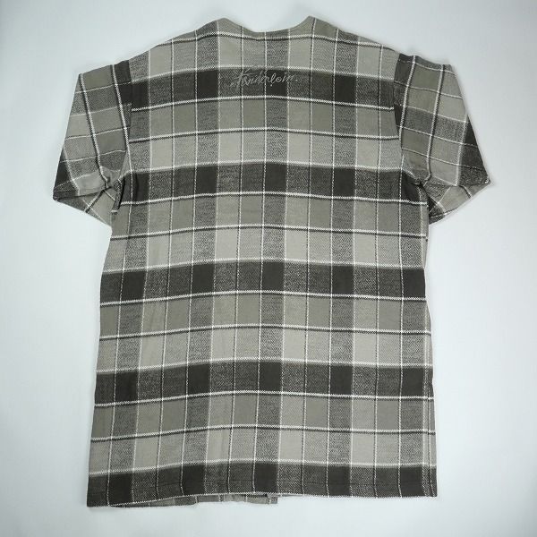 Size【L】 TENDERLOIN テンダーロイン FLANNEL CHECK COAT GREY