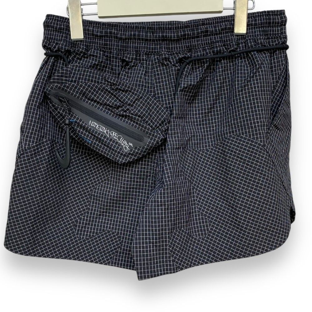 NIKE × OFF-WHITE 22AW WOVEN SHORT BLACK ウーブンショートパンツ L