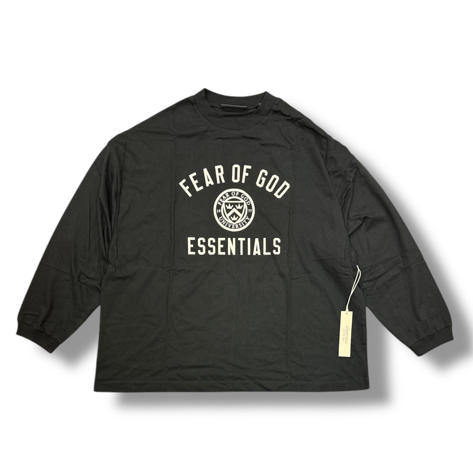 参考上代13200円 未使用品 FEAR OF GOD ESSENTIALS JERSEY LONG SLEEVE 