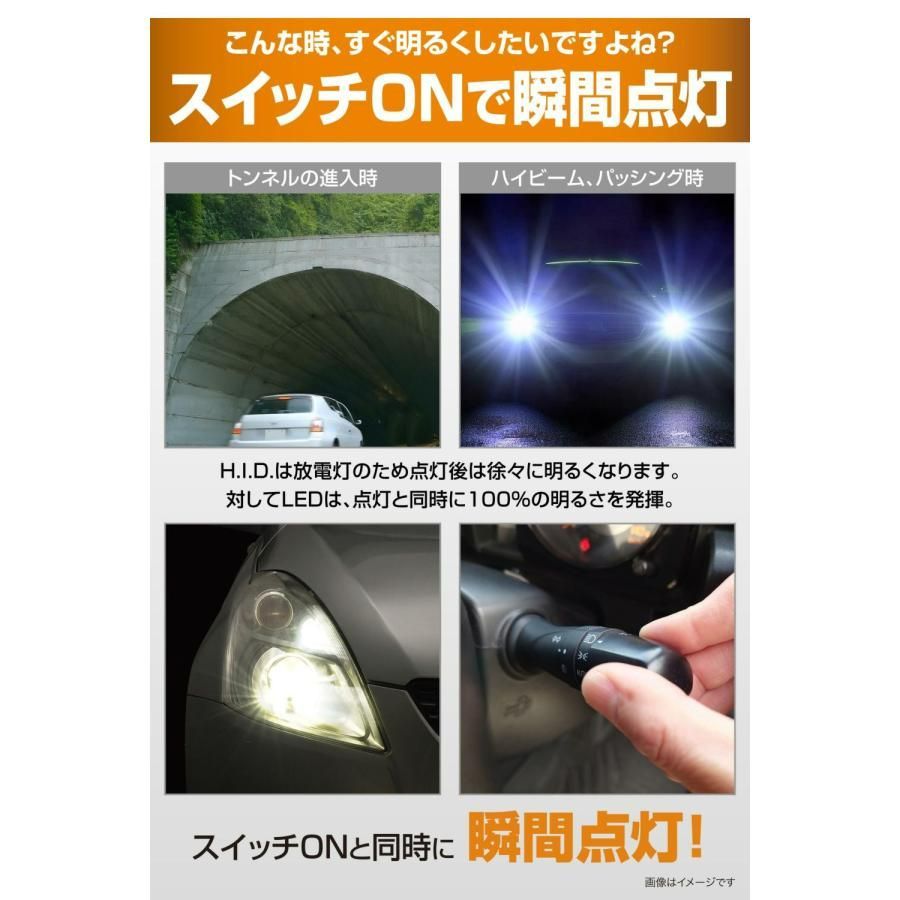 定形外郵便】カーメイト GIGA LEDヘッドバルブ D10 4500K D2S ニッサン