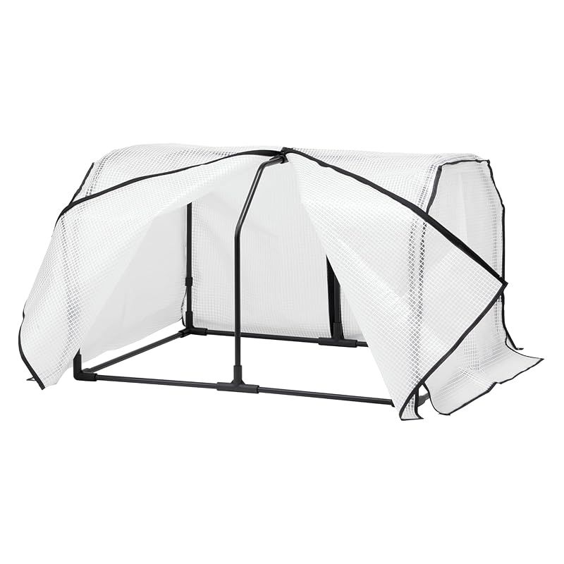 タカショー ベジトラグ フレーム温室セット S 幅103 cm 奥行80 5 高さ75 固定金具付き 1