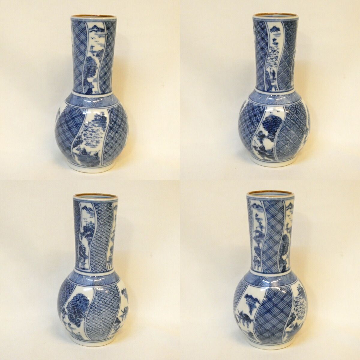 送料無料! お稽古用に 貴山作 祥瑞染付 胴帯 皆具 茶道具 ご購入はこちらから。