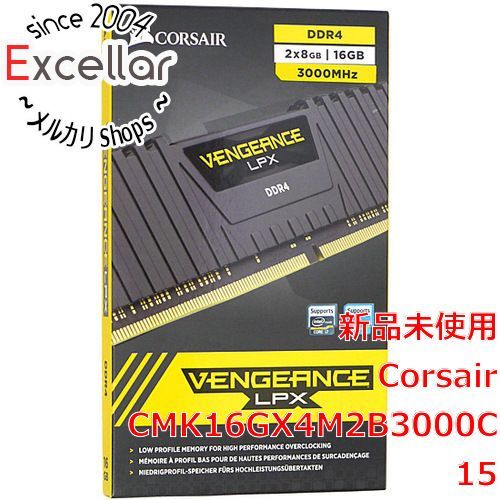bn 1 Corsair CMK16GX4M2B3000C15 DDR4 PC4-24000 8GB 2枚組