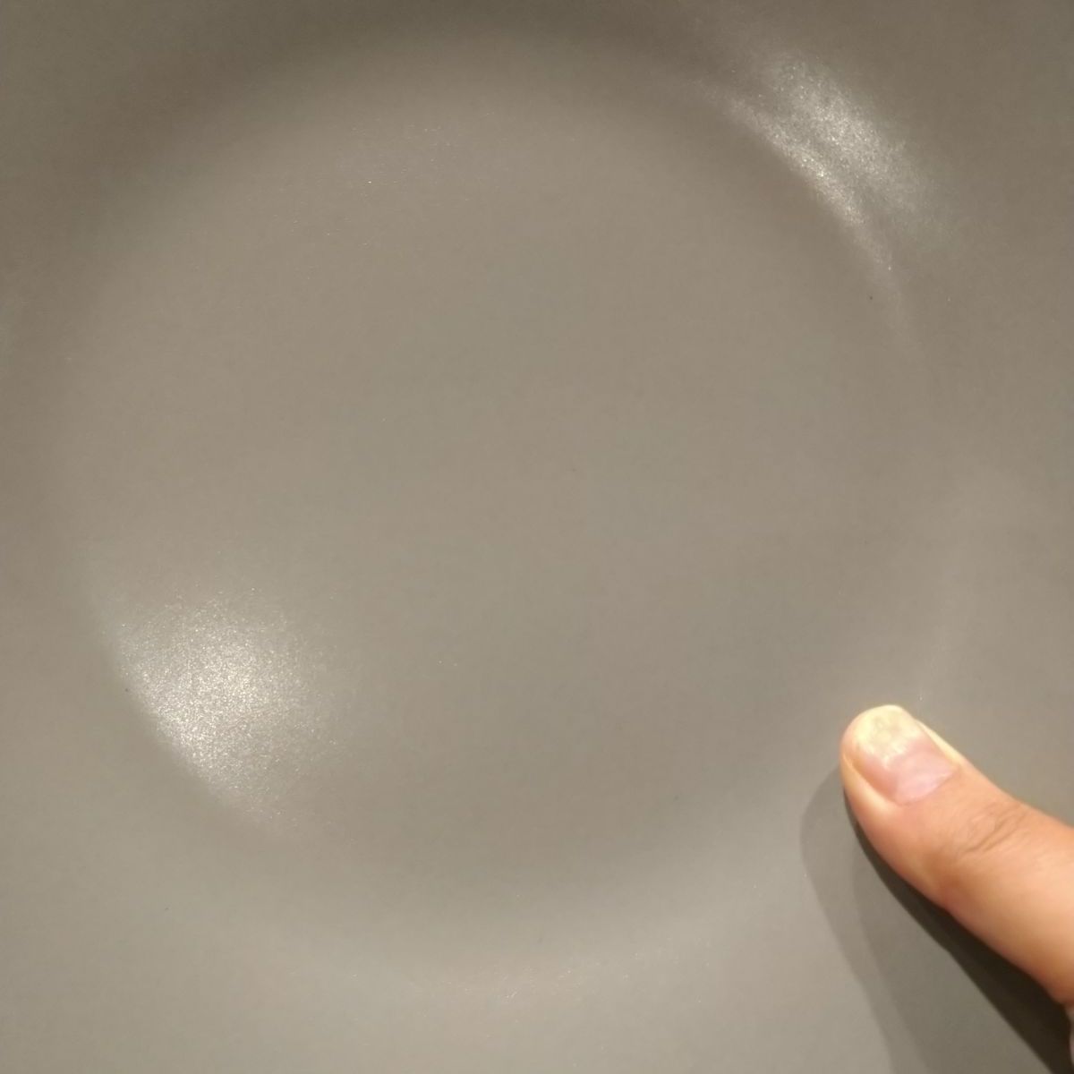 4枚組　イタリアのブランドEXCELSAのテーブルウェアシリーズ  "ECLIPSE" SQ DINNER PLATE グレー "エクリプス" スクエア ディナー プレート