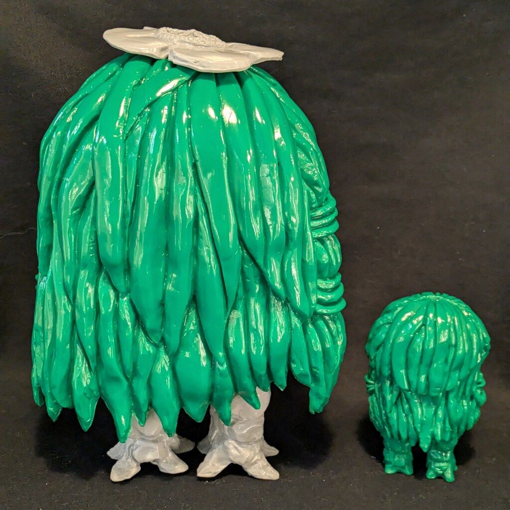 絶版　MONSTOCK 花岩獣ボルゴゴン&ボルゴゴンミニ MONSTOCK 花岩獣ボルゴゴン&ボルゴゴンミニ 緑xグレー成型 - メルカリ