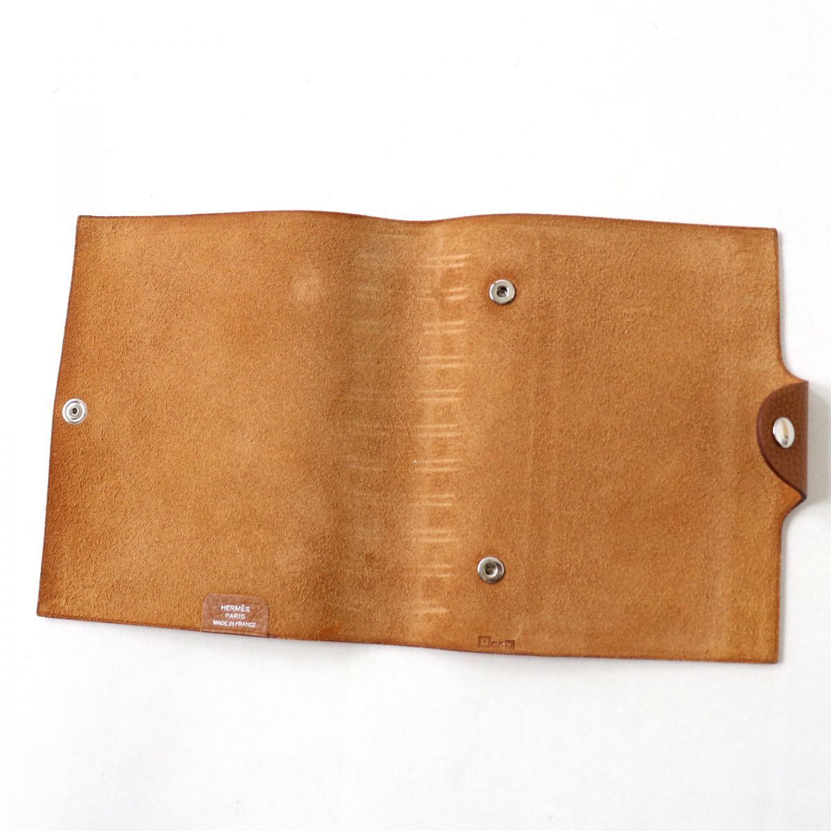 極美品◎フランス製 HERMES エルメス ユリスMM 手帳カバー トリヨン  