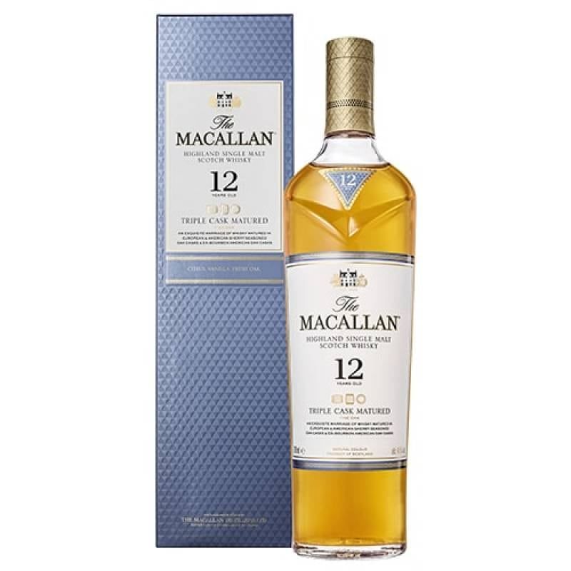 マッカラン　送料込メルカリ便　トリプルカスク12年　700ml　ホログラム付き マッカラン 送料込メルカリ便 トリプルカスク12年 700ml