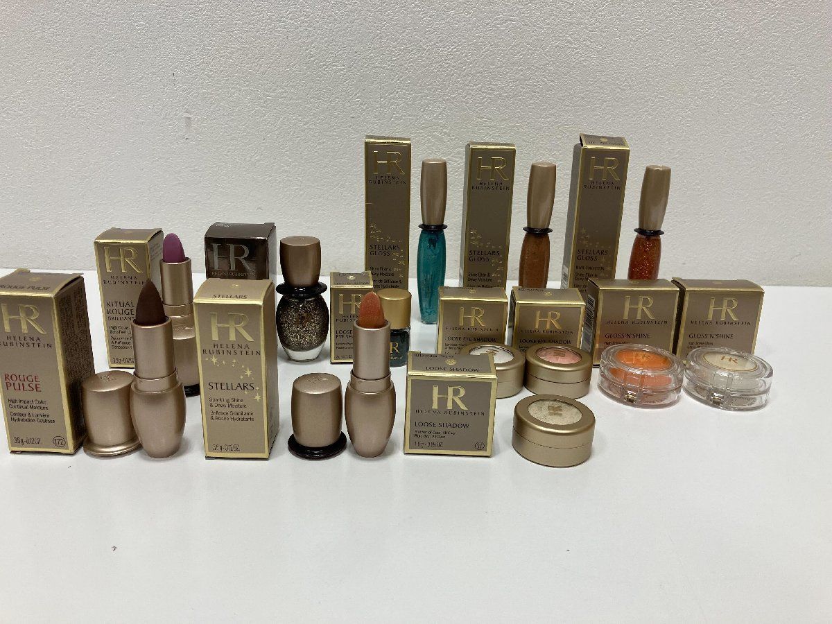 M90891 現状品 経年自宅 HELENA RUBINSTEIN おまとめ リップスティック アイシャドウ リップバーム グロス