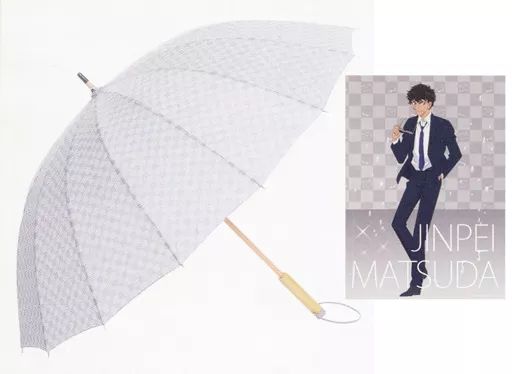 雑貨 松田陣平 和傘 雨の日B2ポスター付き 名探偵コナン